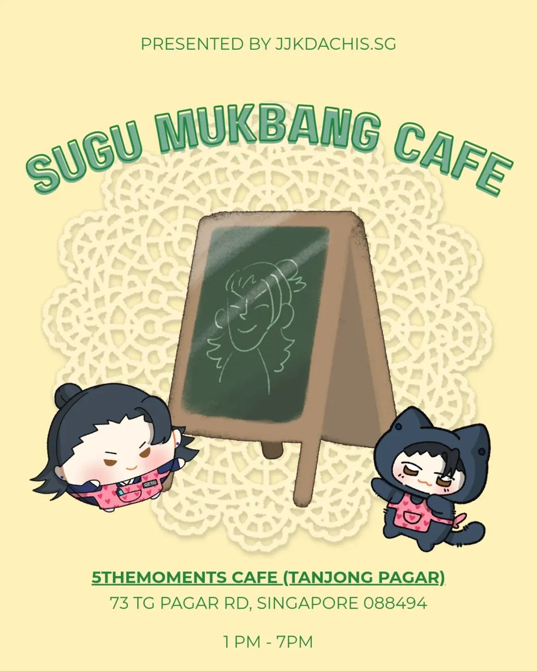 Geto Suguru Mukbang Cafe