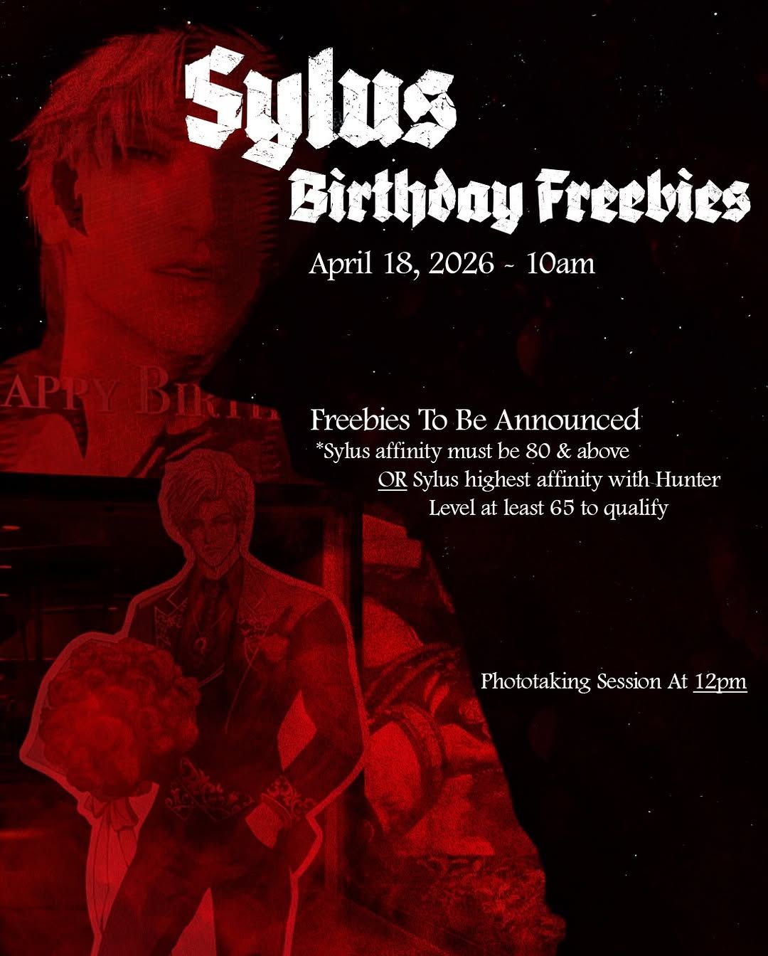 LADS Sylus Birthday Bash | Billboard Concept Fanevent | (FREEBIES DAY)