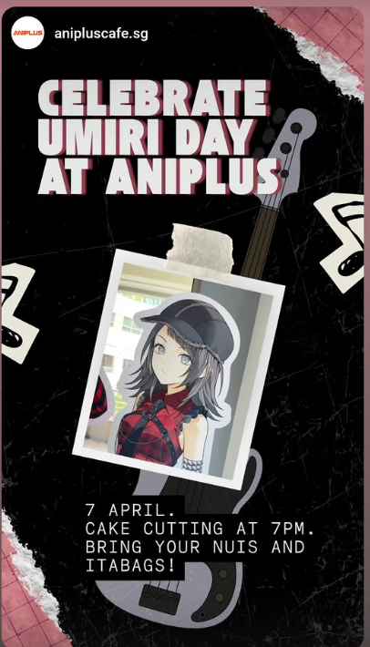 Bandori MyGO!!!!! & Ave Mujica X Aniplus Cafe Collab | Celebrate Umiri Day!