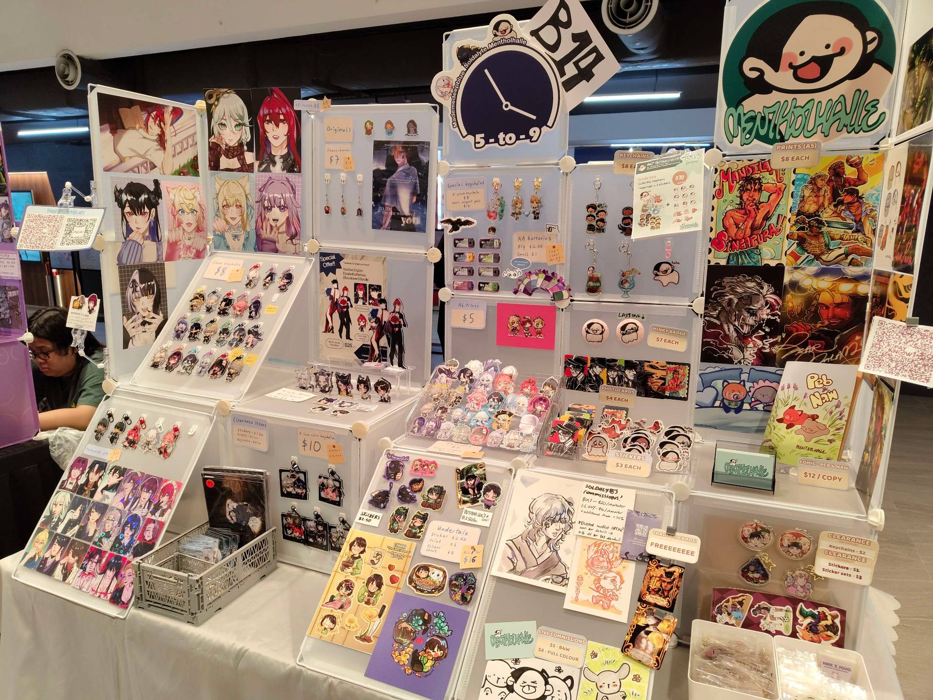 5 to 9 at Fandom Art Fiesta 1st Ed. (May 2025)